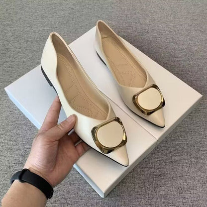 Elegante Damen Ballerinas mit Schmuckdetail Komfortabel