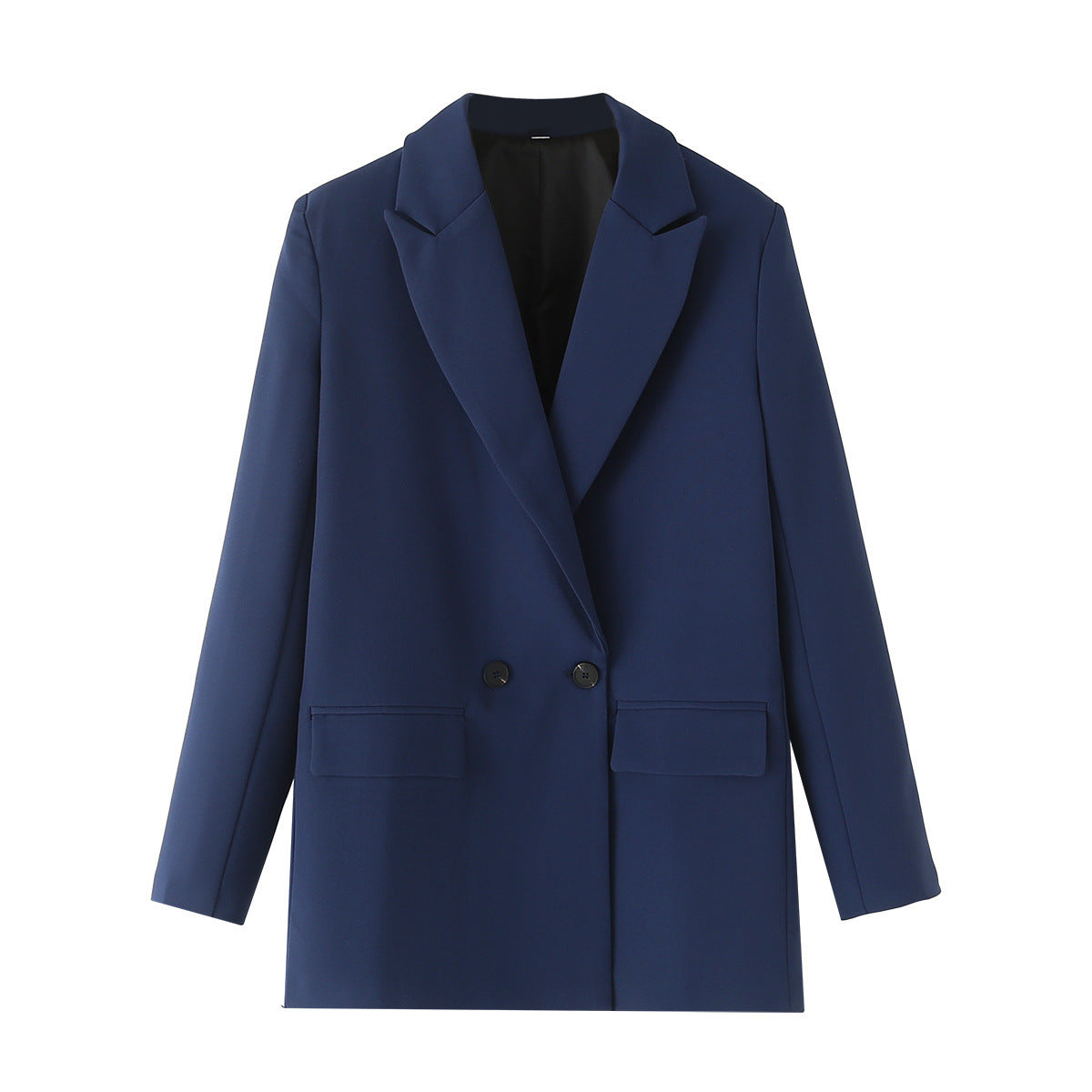Herren Blazer Zweireiher Klassisch Elegent