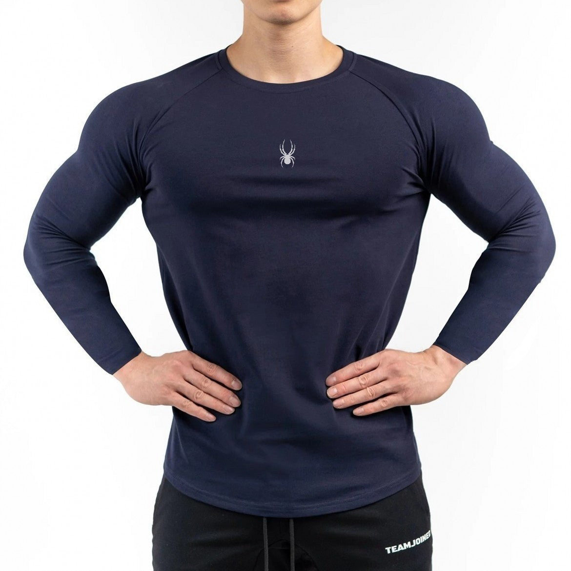 Herren Kompressions-Shirt Atmungsaktiv Sportlich Slim-Fit
