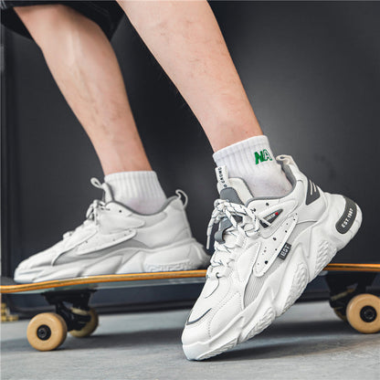 Damen Sneaker Sportlich Atmungsaktiv Laufschuhe Trend
