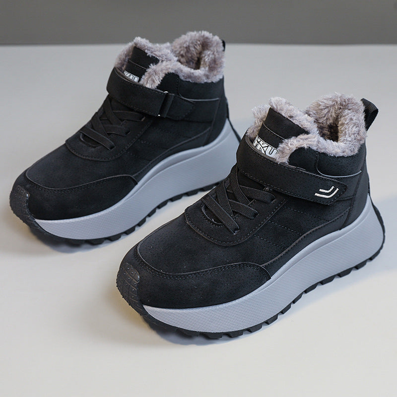 Damen Winterstiefel Warm Rutschfest Kuschelfutter