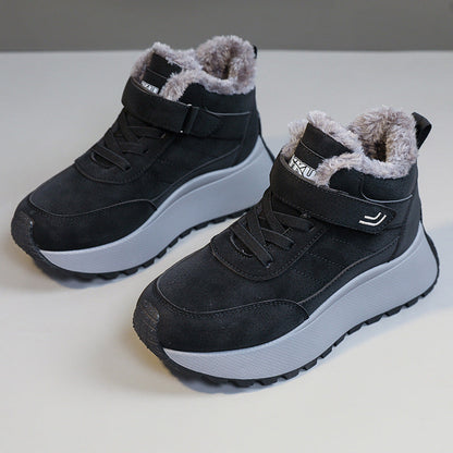 Damen Winterstiefel Warm Rutschfest Kuschelfutter
