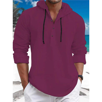 Herren Kapuzenpullover Sportlich Freizeit Modern