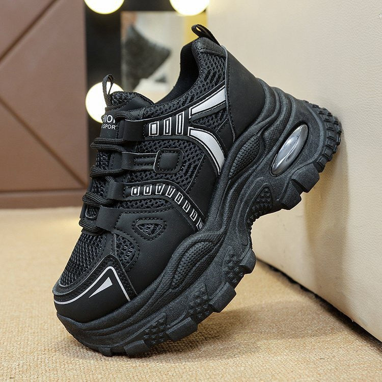 Damen Sneaker Sport Laufschuhe Atmungsaktiv Rutschfest