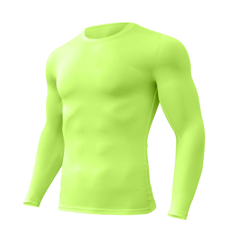 Herren Sportshirt Atmungsaktiv Langarm Funktionshemd