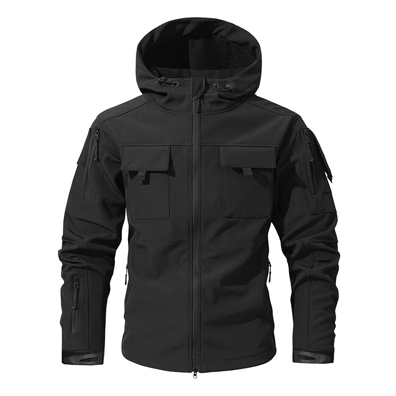 Herren Outdoor Funktionsjacke Wasserdicht Tactical