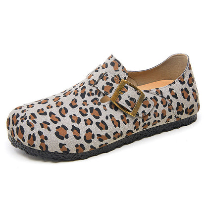 Damen Clogs Modisch mit Schnallenverschluss Rutschfest