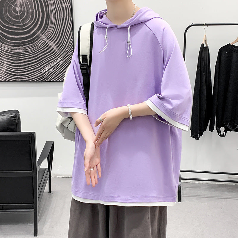 Herren Hoodie Oversized atmungsaktiv Kapuze