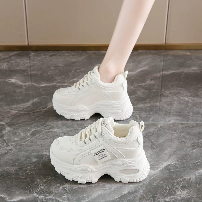 Damen Sneaker Sportlich Chunky Bequem Trendy