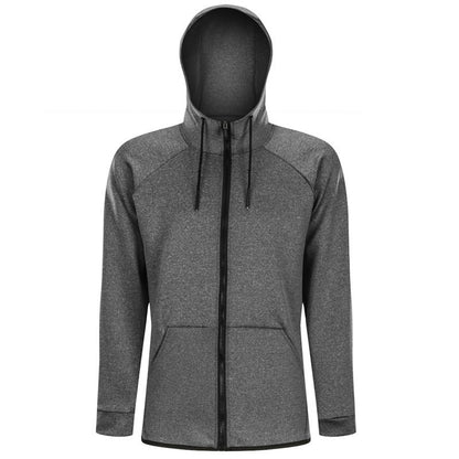 Herren Sportjacke Kapuze Taschen Funktionell Wasserdicht