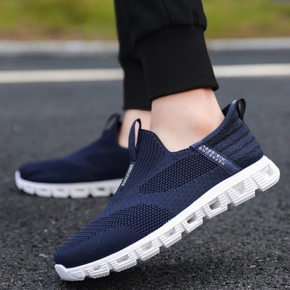 Damen Sneaker Atmungsaktiv Slip-On bequem rutschfest