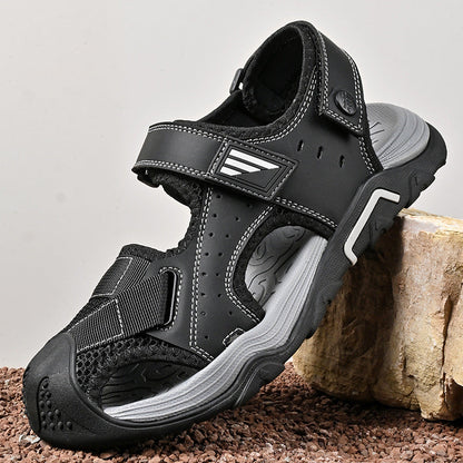 Herren Sandalen Leicht Atmungsaktiv Verstellbar Outdoor - BerlinGlamour