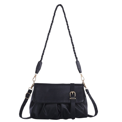 Damen Umhängetasche Groß Ledergürteltasche Schick