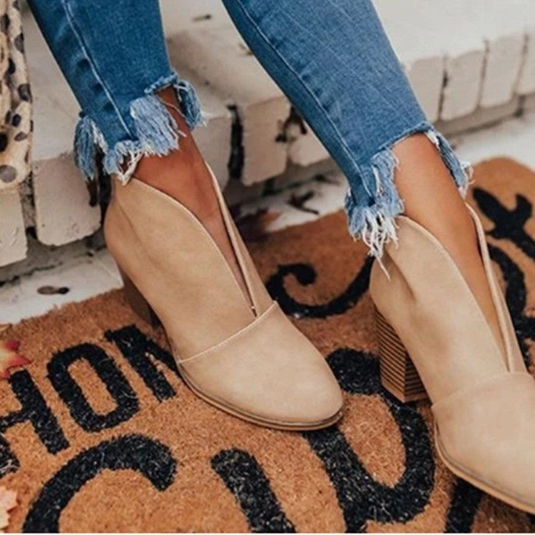 Damen Ankle Boots Stiefel Hochwertig Schnürsenkel Schwarz