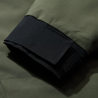 Herren Outdoor-Jacke Wasserdicht Mit Kapuze Funktionstextil