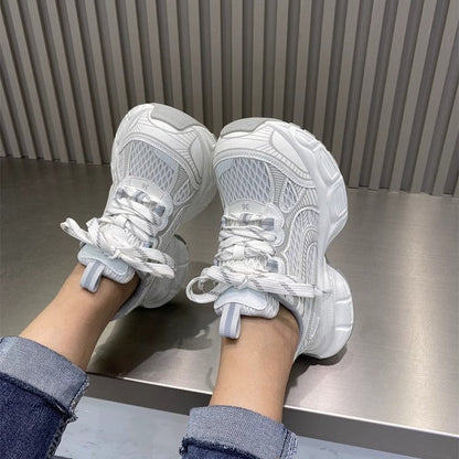 Damen Laufschuhe Komfort Sneaker Atmungsaktiv Dämpfend