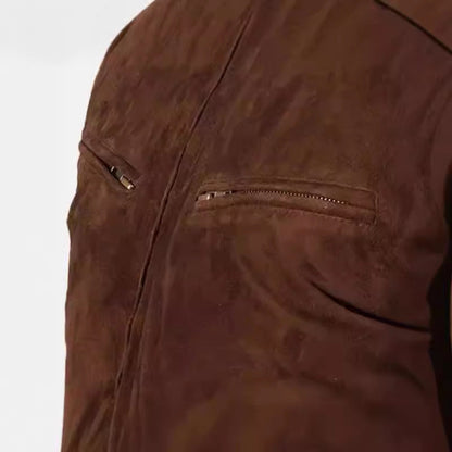 Lederjacke Herren Bikerstyle Zeitlos Modern