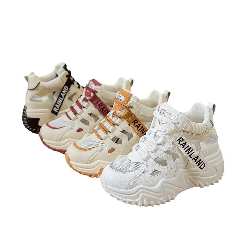 Damen Sneaker Sportlich Chunky Sneakers Modisch