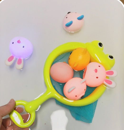 Badespielzeug Leuchtend Kescher Schwimmspiel