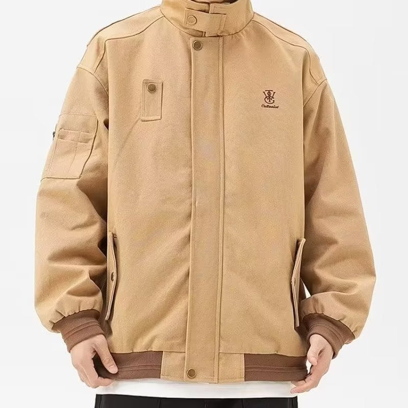 Herren Arbeitsjacke Robust Mit Taschen Elastisch