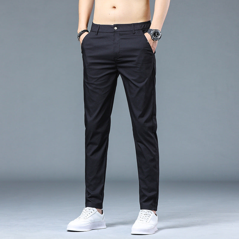 Bequeme Herren Chino Hosen Stretchbaumwolle Elegant