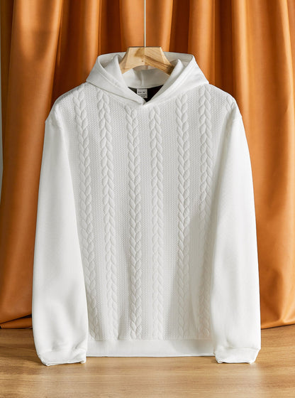 Herren Kapuzenpullover Elegantes Design Strukturiert Modern