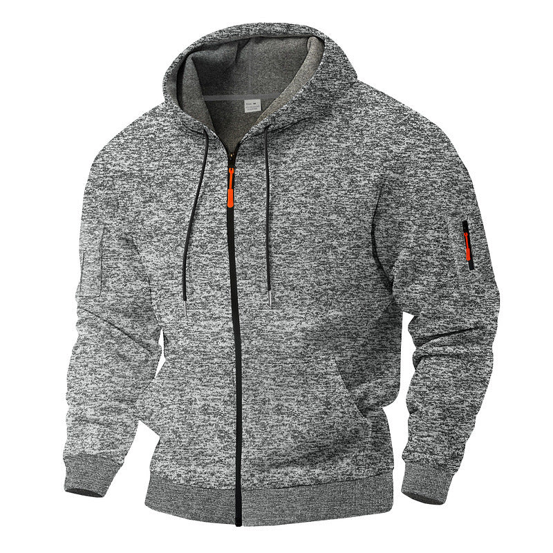 Herren Sweatjacke Kapuzenpullover Atmungsaktiv Mit Taschen