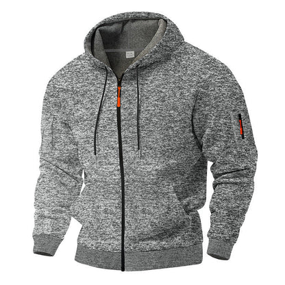 Herren Sweatjacke Kapuzenpullover Atmungsaktiv Mit Taschen