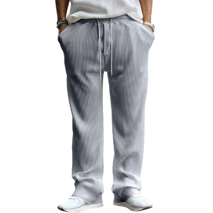 Herren Freizeithose mit Struktur Optik Modern
