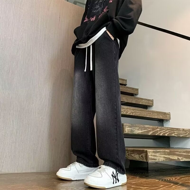 Herren Denim-Hose Lässig Moderner Schnitt Relaxed Fit