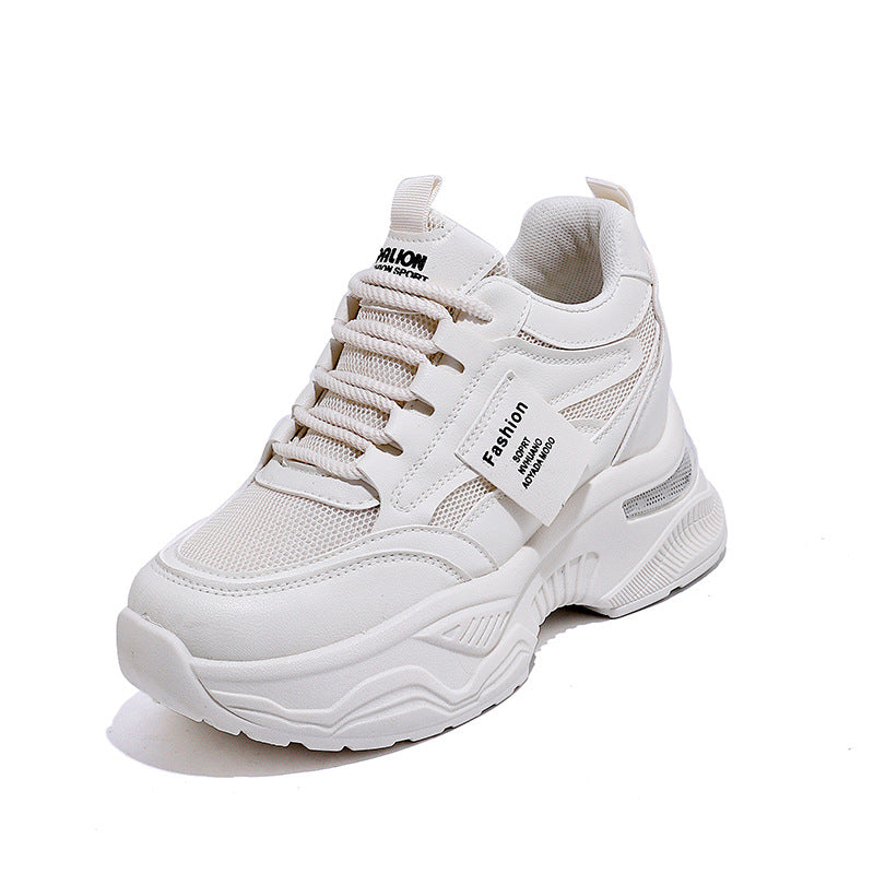 Damen Sneaker Chunky Sportlich Komfortabel Atmungsaktiv