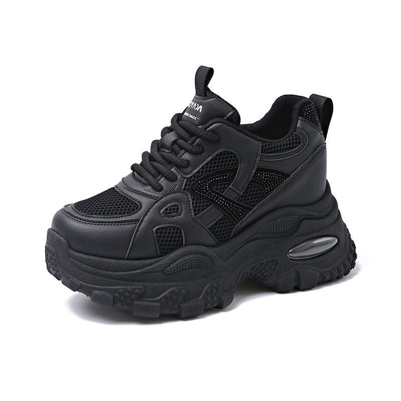 Damen Sneaker Sportliche Chunky Laufschuhe bequem
