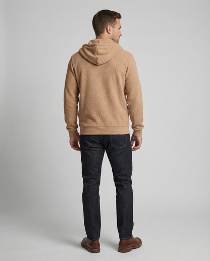 Herren Kapuzenjacke Sportlich Atmungsaktiv Mit Mesh