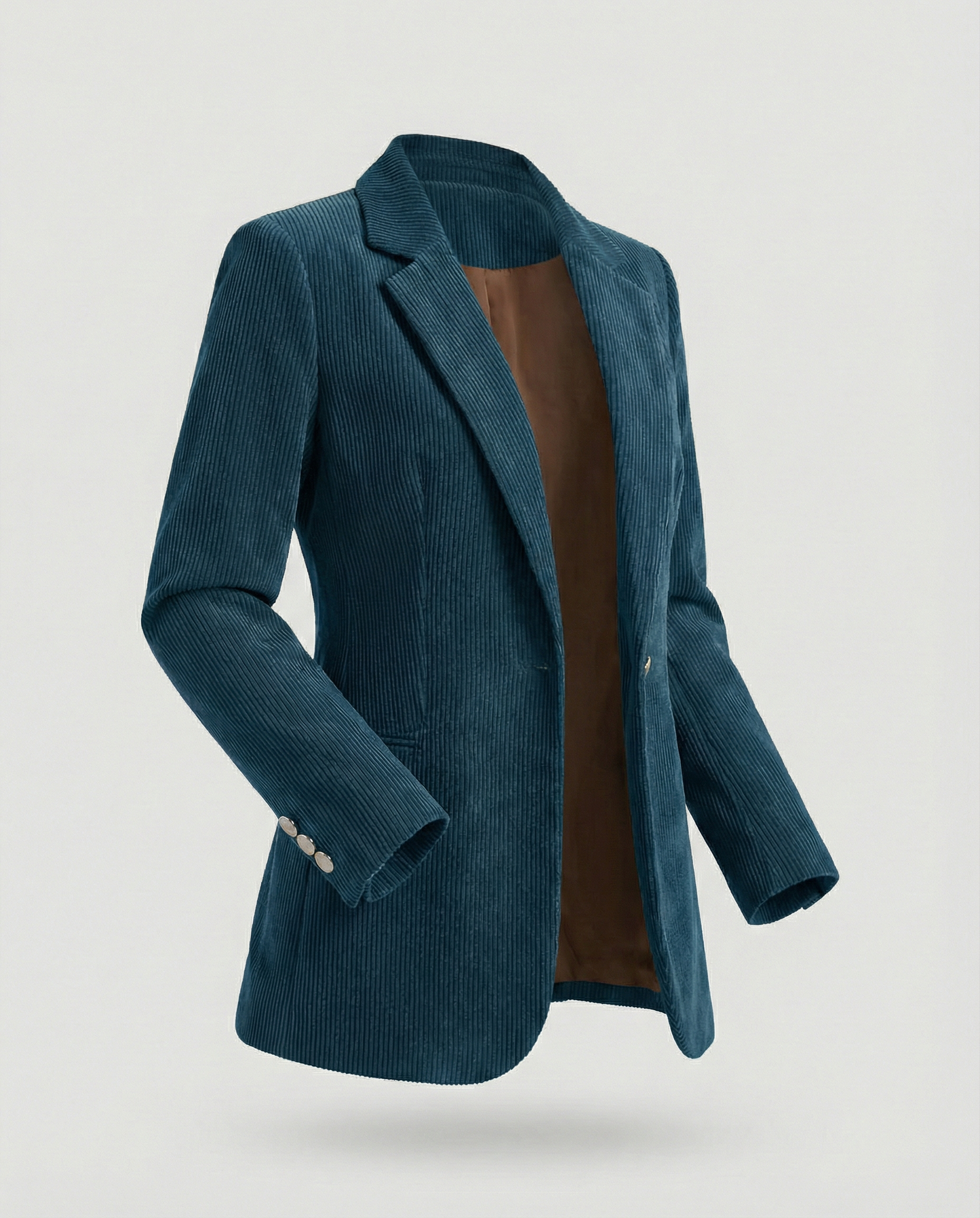 Cord Blazer Damen Elegant wird zu: Damen Cord Blazer Elegant Slim