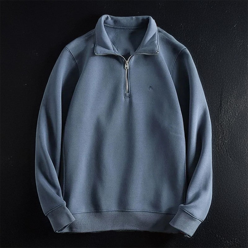 Großes Herren Sweatshirt Oversize mit Reißverschluss