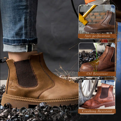 Sicherheitsschuhe Herren Robust Stahlkappe