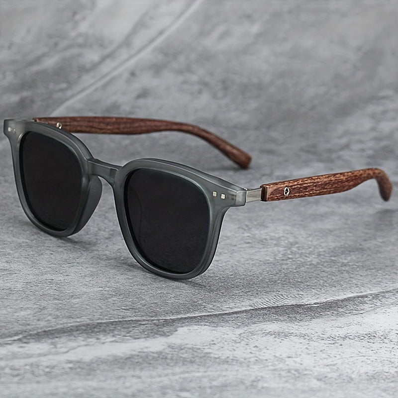 Herren Sonnenbrille Polarisiert Sportlich Schwarz
