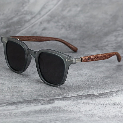 Herren Sonnenbrille Polarisiert Sportlich Schwarz
