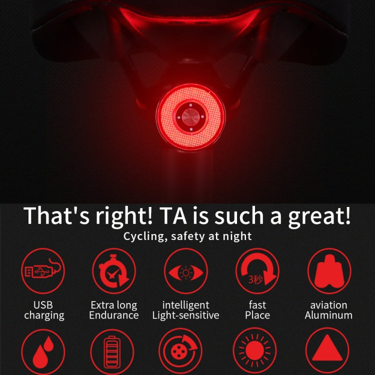 Fahrrad Rücklicht Automatik Bremslicht LED