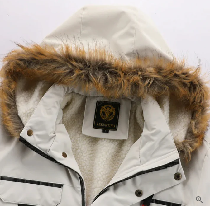 Wasserdichte Winterjacke Herren Warm Isoliert