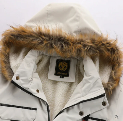 Wasserdichte Winterjacke Herren Warm Isoliert