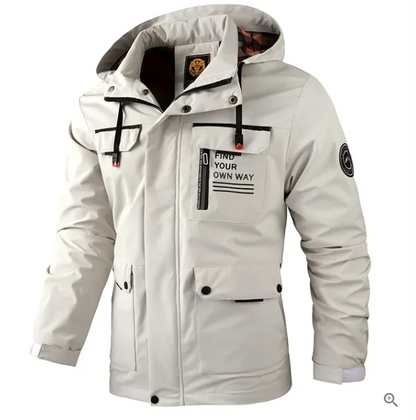 Wasserdichte Winterjacke Herren Warm Isoliert