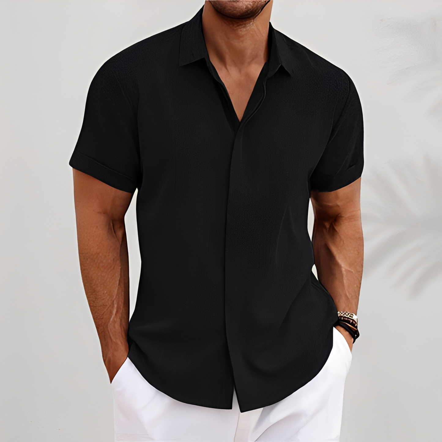 Männer Sommerhemden Leicht Zeitlos Elegant