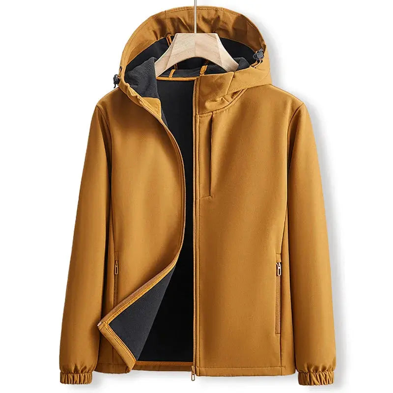 Herren Winterjacke Kapuzenjacke Warm Elegant - BerlinGlamour