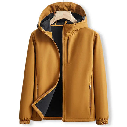 Herren Winterjacke Kapuzenjacke Warm Elegant - BerlinGlamour