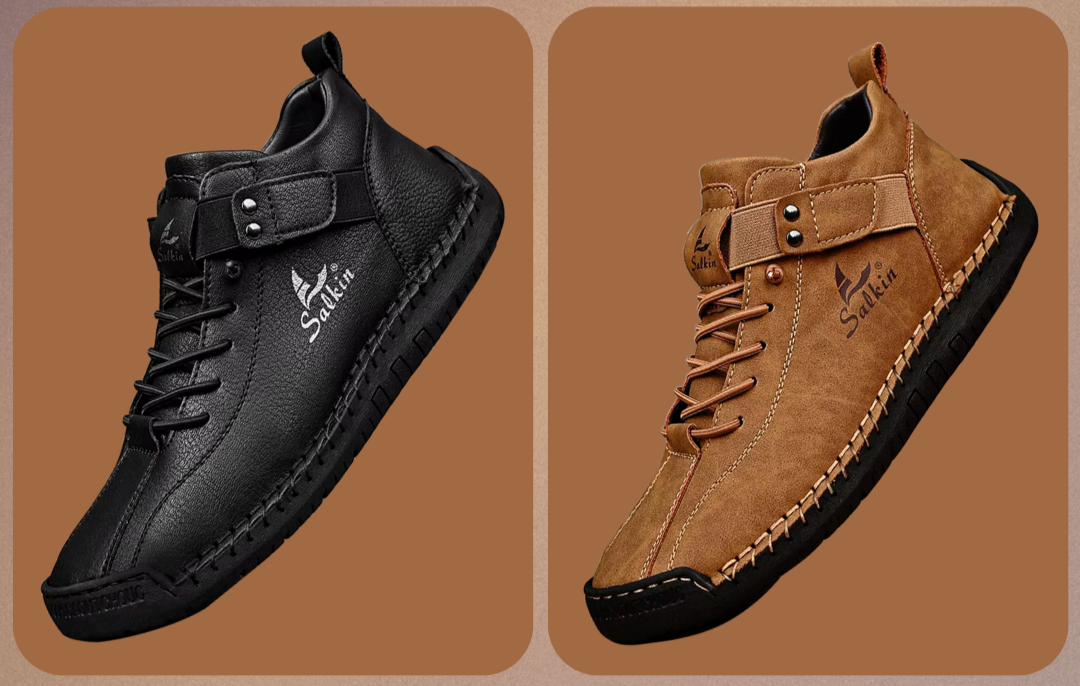 Orthopädische Herren Schuhe Leicht Bequem