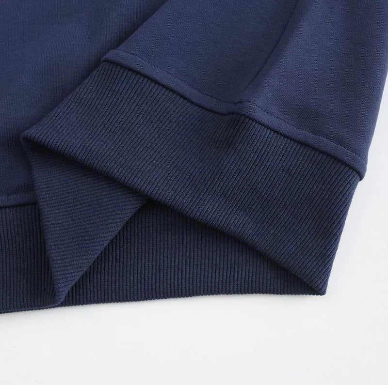 Oberteil mit halbem Reißverschluss – eleganter Reißverschluss vorne und weiche Mischung für einfaches Lagenlook 3