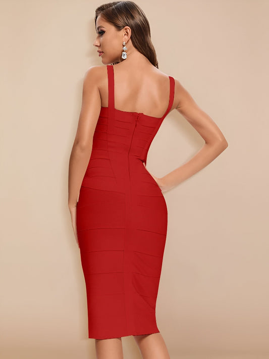 Elegantes Vintage Bandage-Kleid von Oda