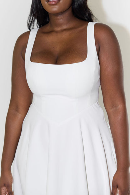 Elegantes Midi Kleid für Frauen, Vielseitig & Chic