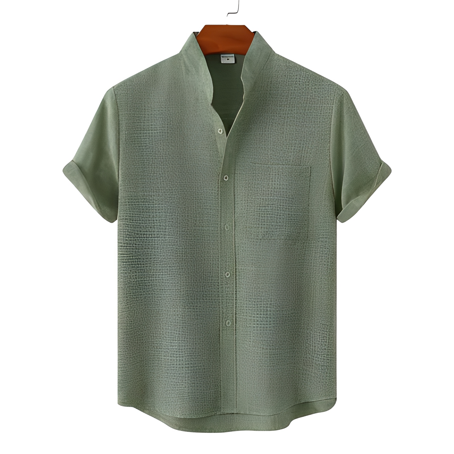 Herren Sommerhemden Modisch Leicht Slim Fit